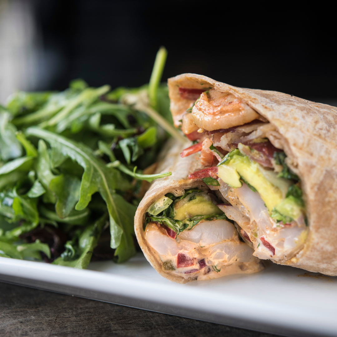 Cilantro Lime Shrimp Lettuce Wraps