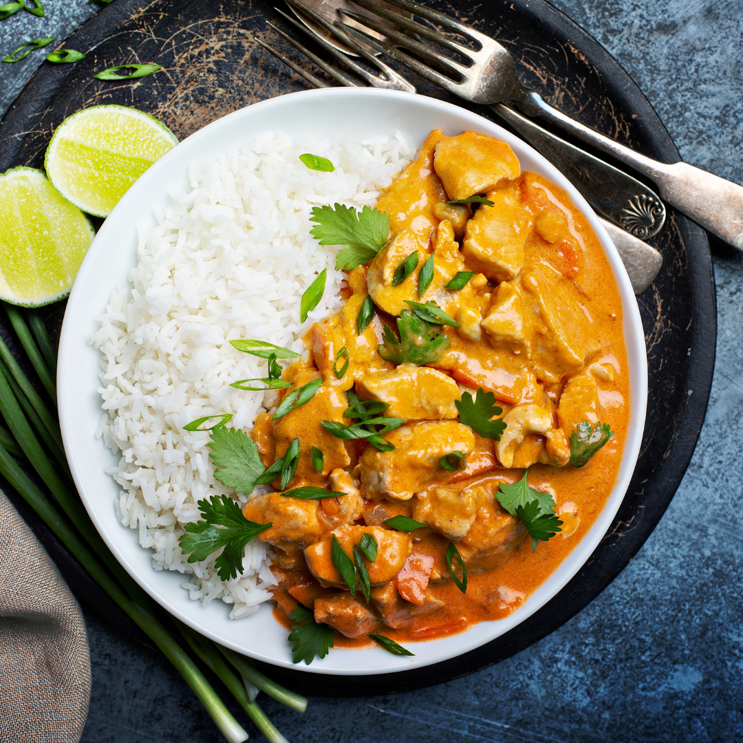 Chicken and Spinach Coconut Curry