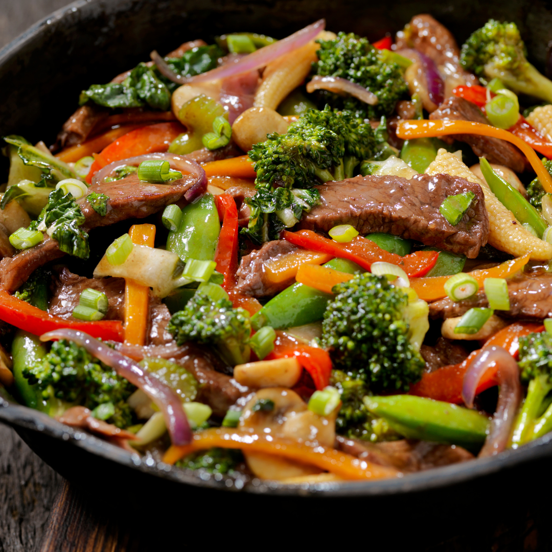 Beef and Spinach Stir-Fry