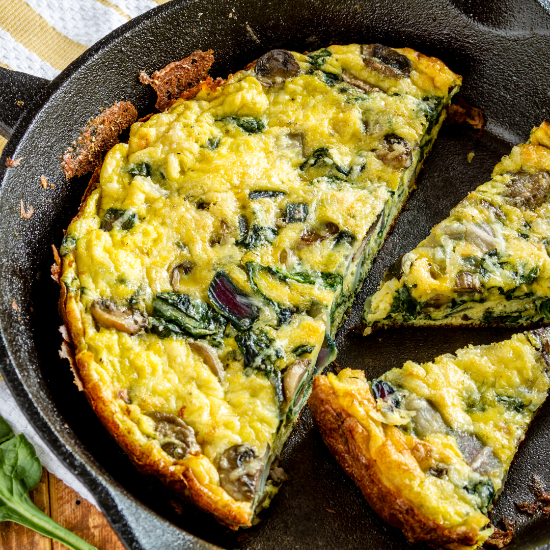 Egg White and Spinach Frittata